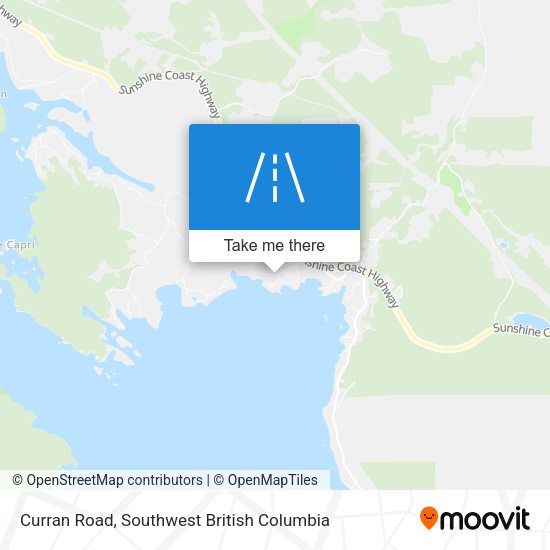 Curran Road map