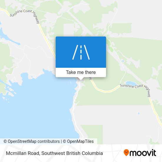 Mcmillan Road map
