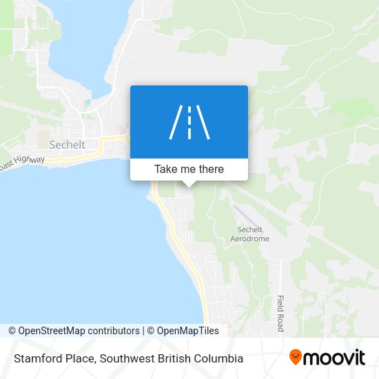 Stamford Place map