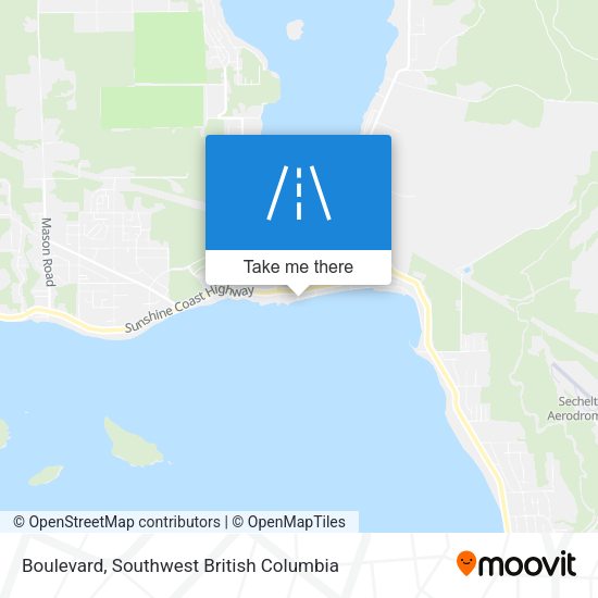 Boulevard map