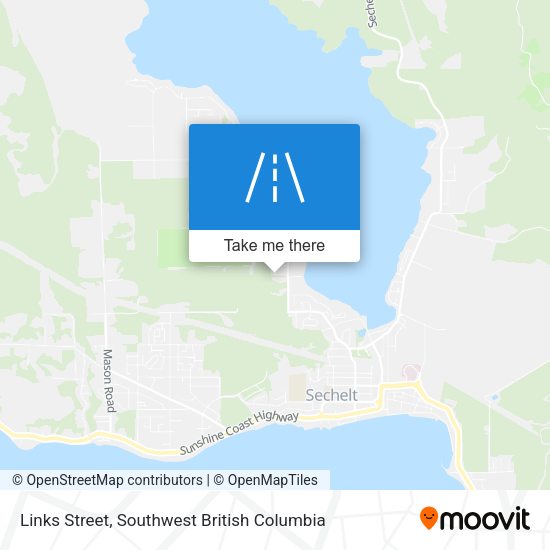 Links Street plan