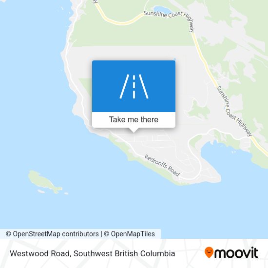 Westwood Road map