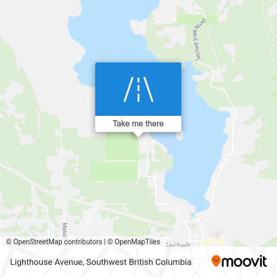 Lighthouse Avenue map