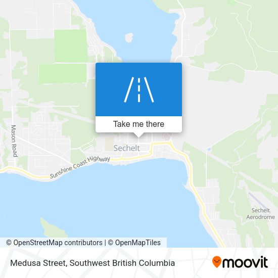 Medusa Street map