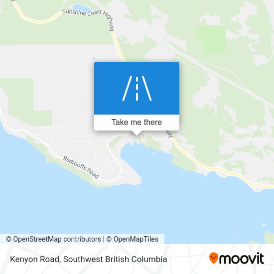 Kenyon Road map