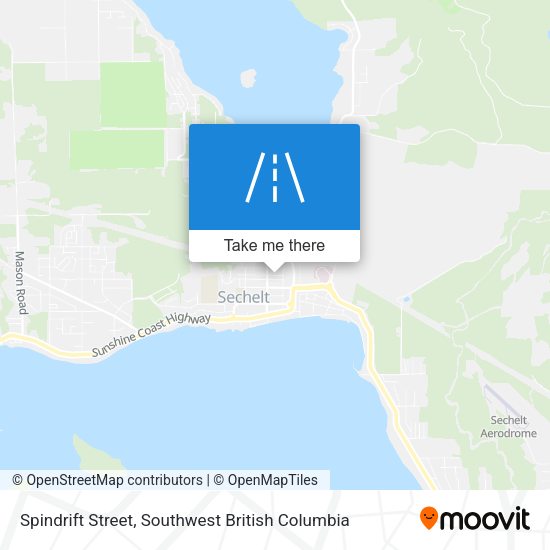 Spindrift Street map