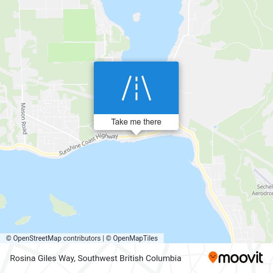 Rosina Giles Way map