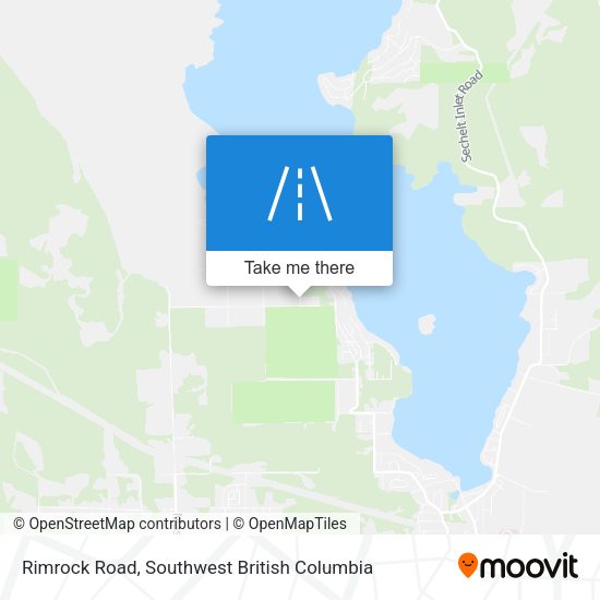 Rimrock Road map