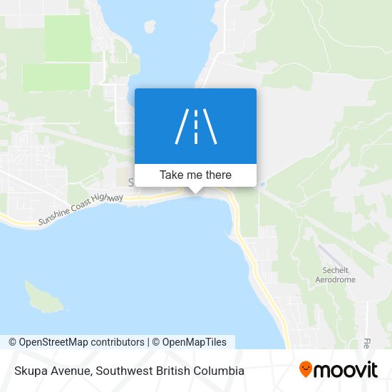 Skupa Avenue map