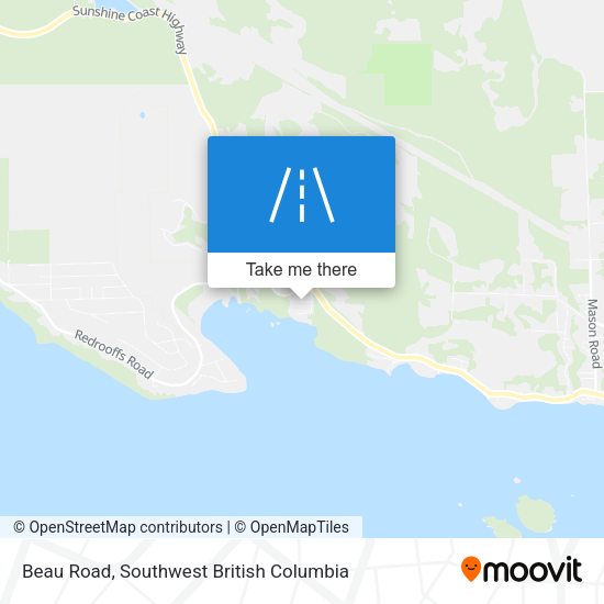 Beau Road map
