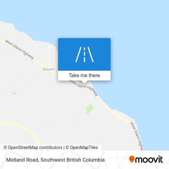 Midland Road map
