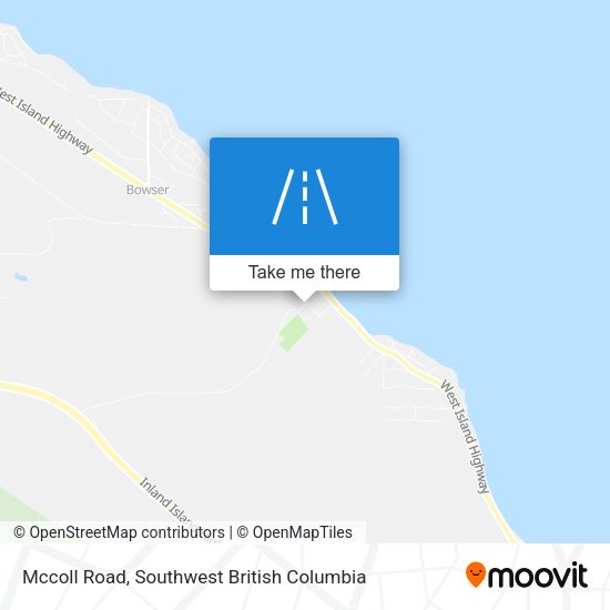 Mccoll Road map