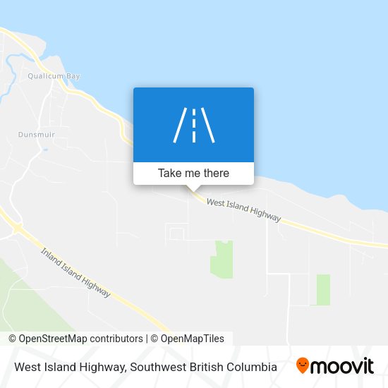 West Island Highway map