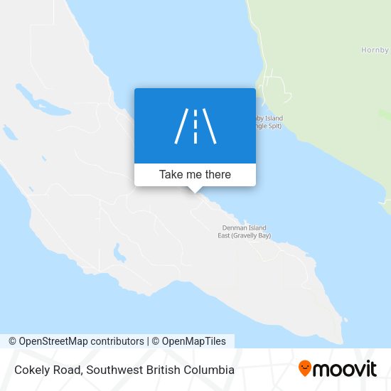 Cokely Road map