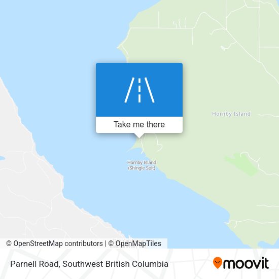 Parnell Road map