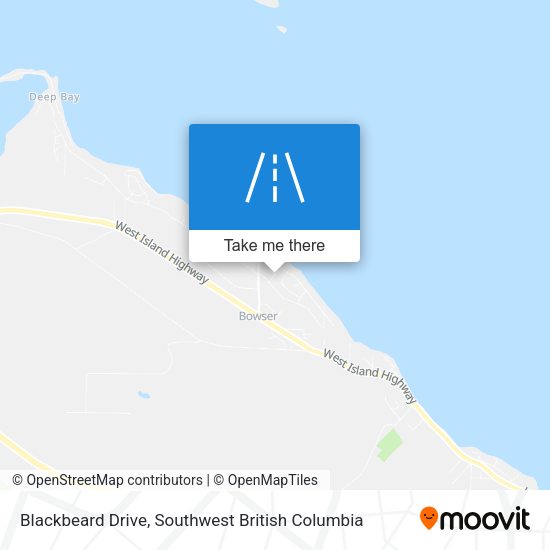 Blackbeard Drive plan