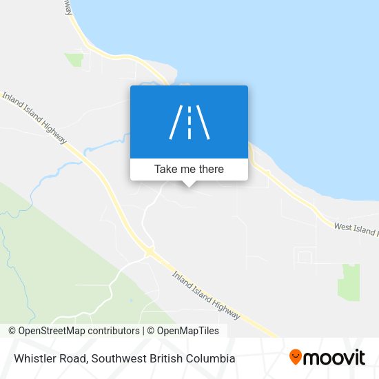 Whistler Road plan