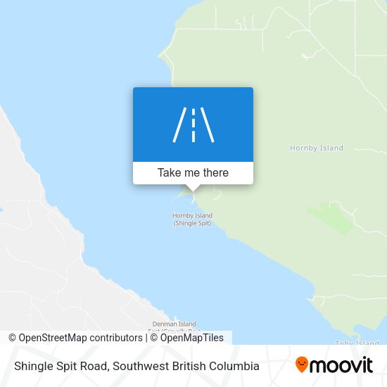 Shingle Spit Road plan