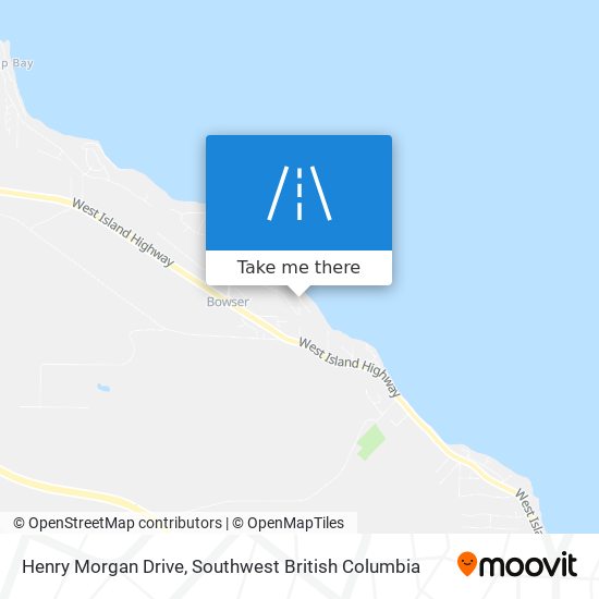Henry Morgan Drive map