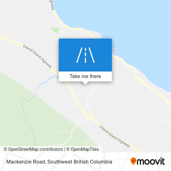 Mackenzie Road map