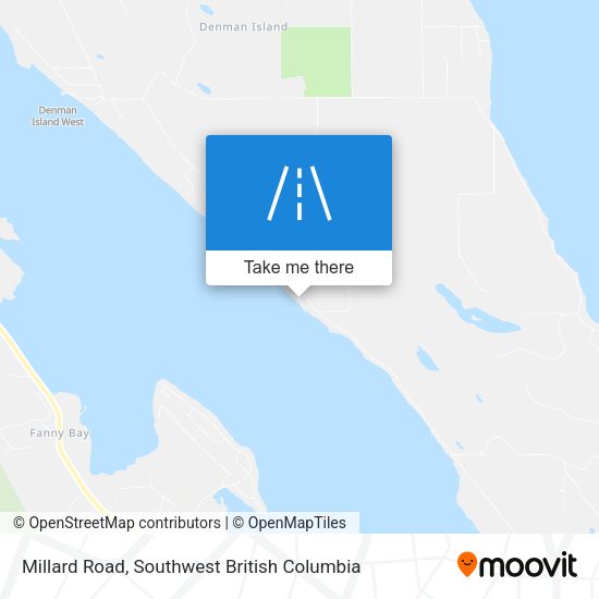 Millard Road map