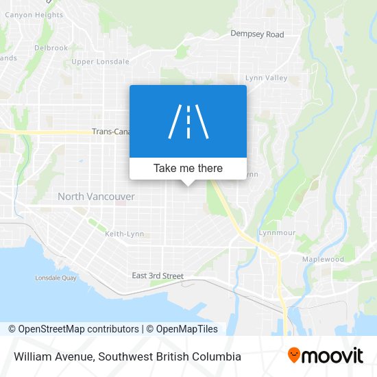 William Avenue map