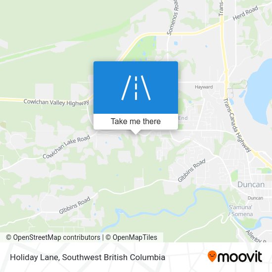 Holiday Lane plan
