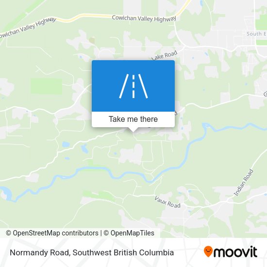 Normandy Road plan