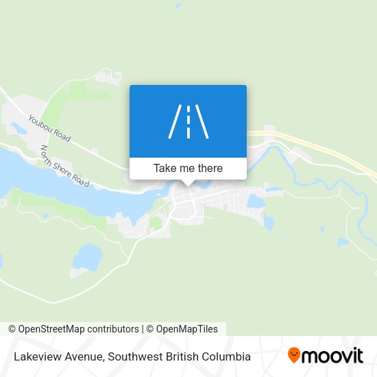 Lakeview Avenue map