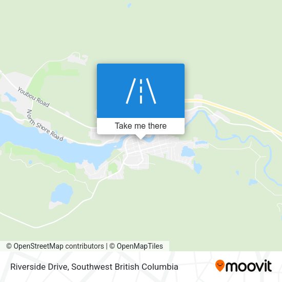 Riverside Drive map
