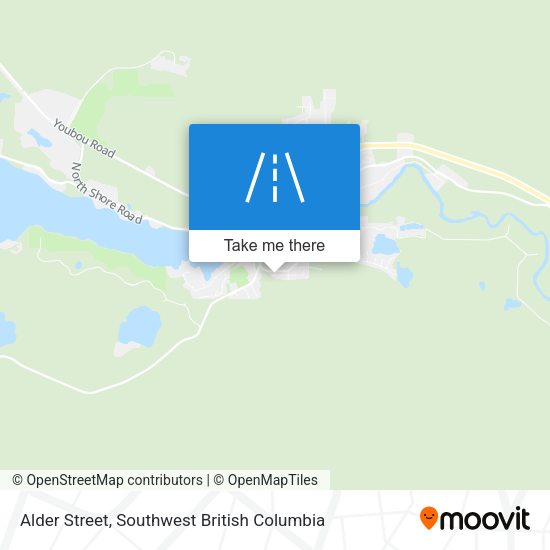 Alder Street map