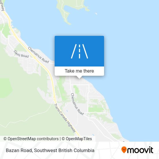 Bazan Road map