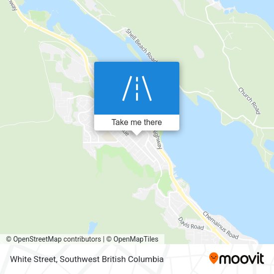 White Street map