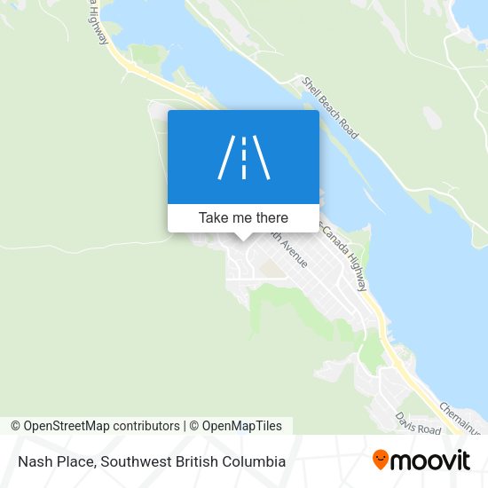 Nash Place map