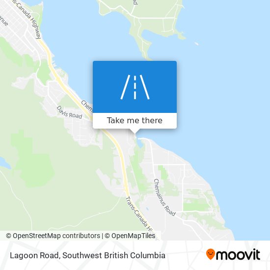Lagoon Road map