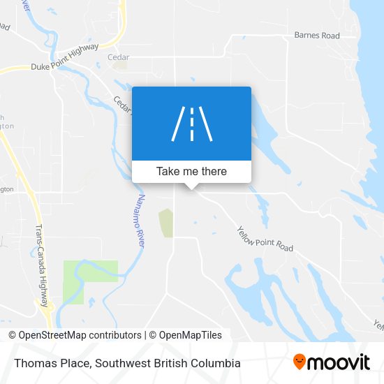 Thomas Place map