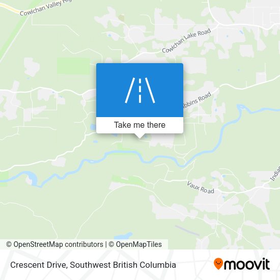Crescent Drive map