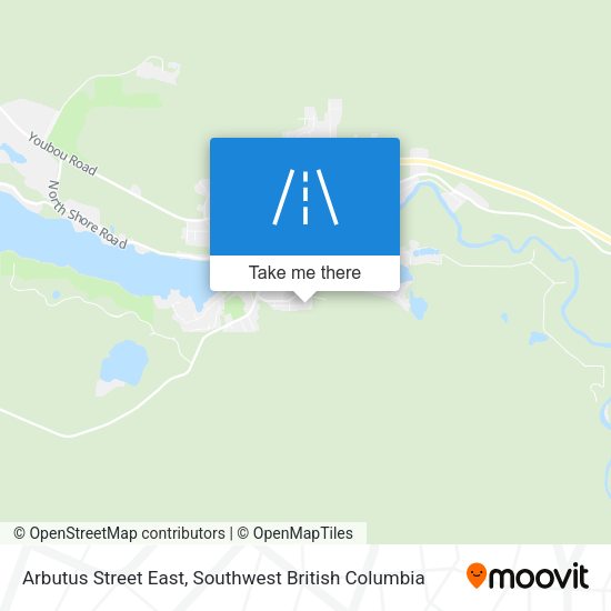Arbutus Street East map