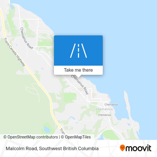 Malcolm Road map