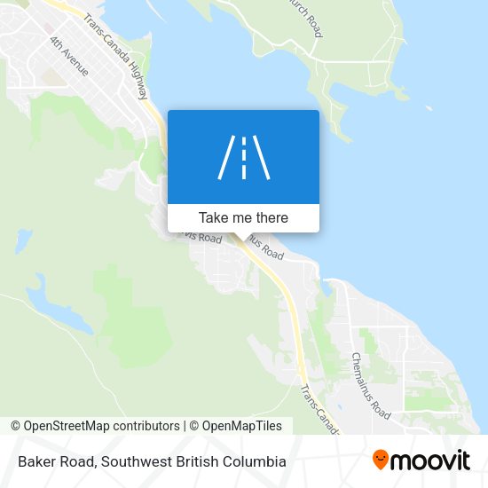 Baker Road map