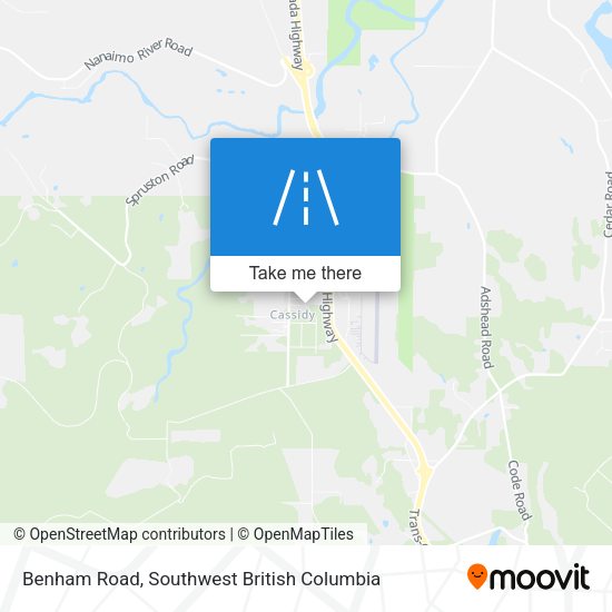 Benham Road plan