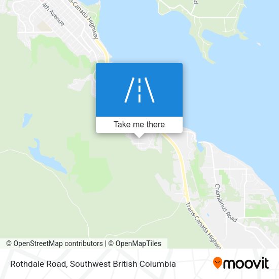 Rothdale Road map