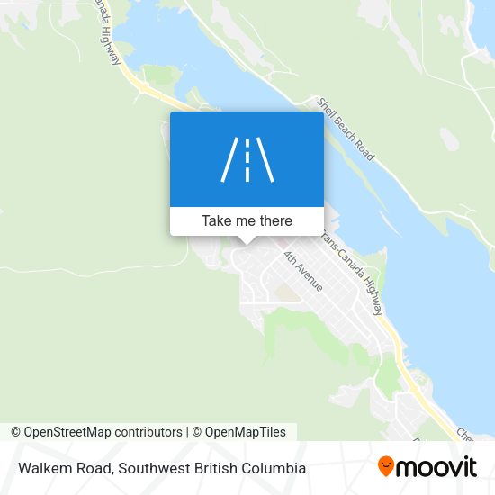 Walkem Road map