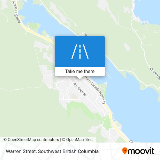 Warren Street map
