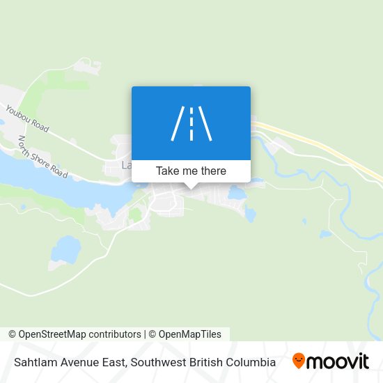 Sahtlam Avenue East map