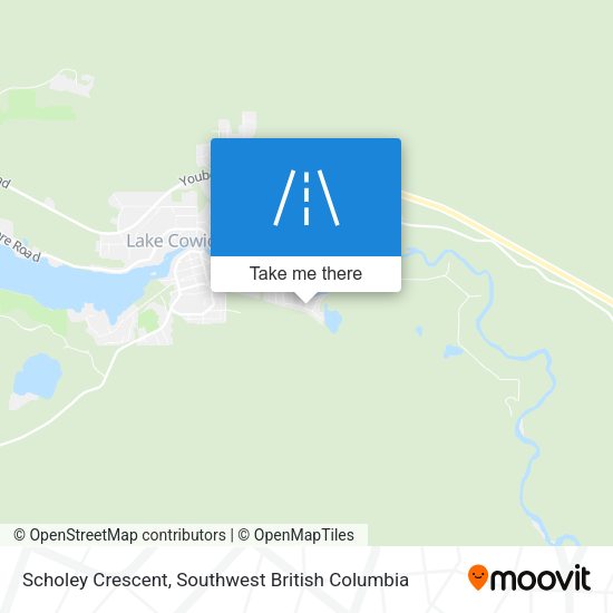 Scholey Crescent map