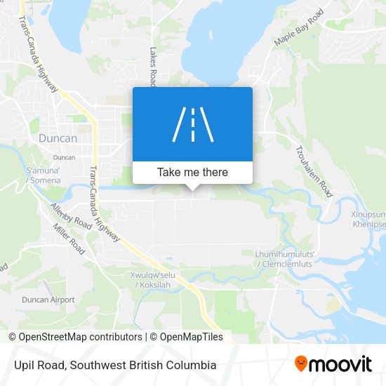 Upil Road plan