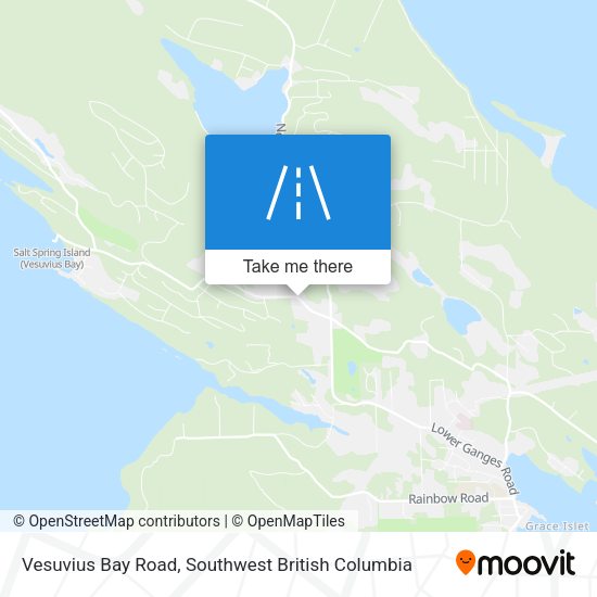 Vesuvius Bay Road map