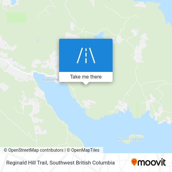 Reginald Hill Trail plan