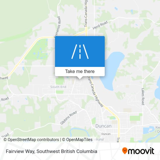 Fairview Way plan